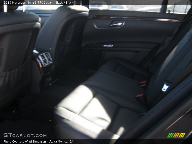 Black / Black 2013 Mercedes-Benz S 550 Sedan