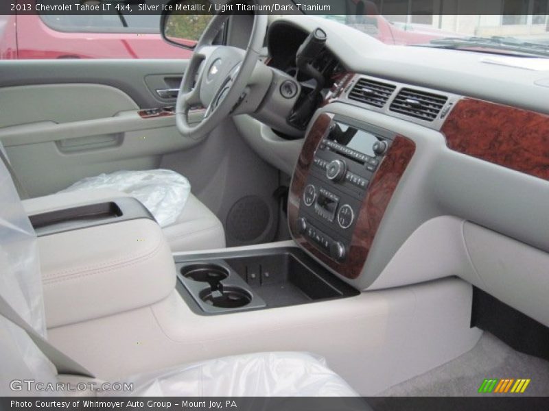 Silver Ice Metallic / Light Titanium/Dark Titanium 2013 Chevrolet Tahoe LT 4x4