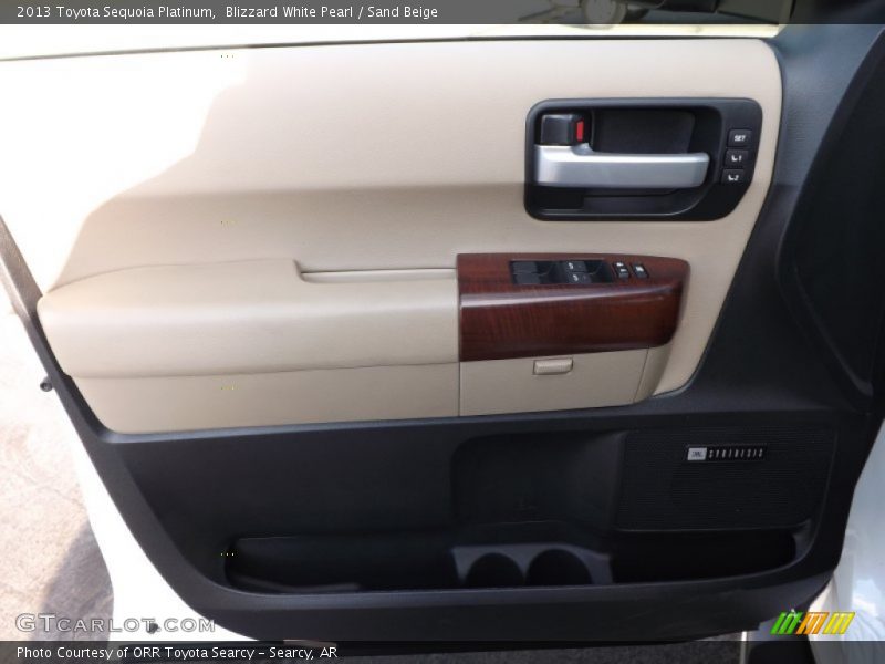 Door Panel of 2013 Sequoia Platinum