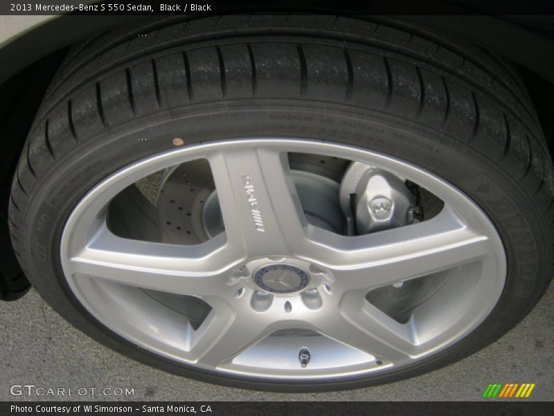 Black / Black 2013 Mercedes-Benz S 550 Sedan