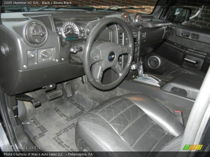 Black / Ebony Black 2005 Hummer H2 SUV