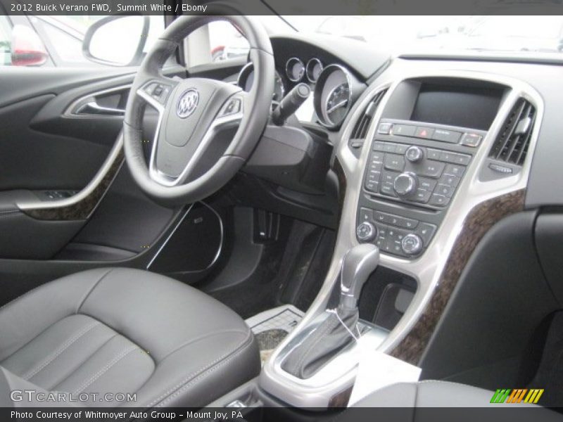 Summit White / Ebony 2012 Buick Verano FWD