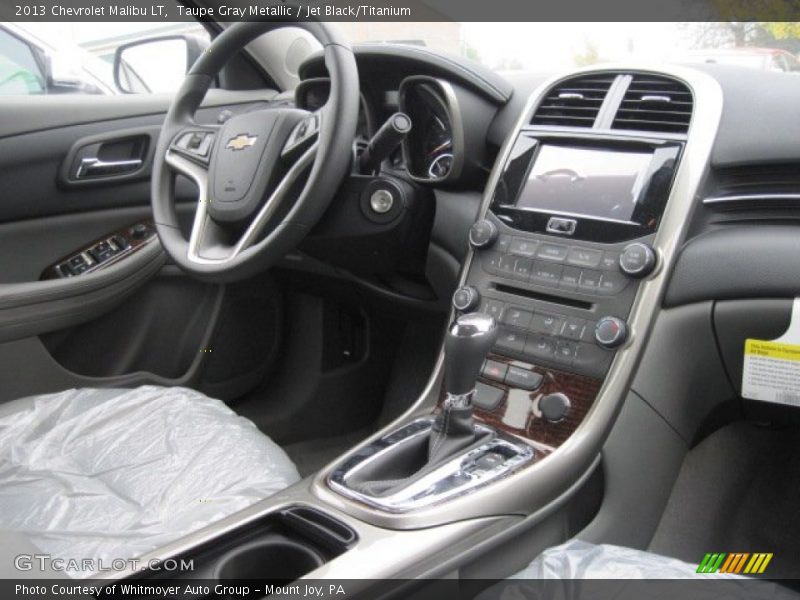 Taupe Gray Metallic / Jet Black/Titanium 2013 Chevrolet Malibu LT