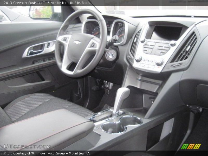 Silver Ice Metallic / Jet Black 2013 Chevrolet Equinox LT