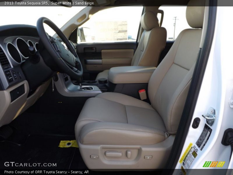  2013 Sequoia SR5 Sand Beige Interior