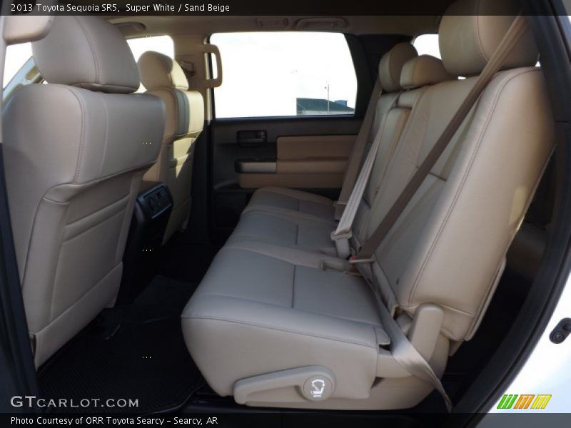 Rear Seat of 2013 Sequoia SR5