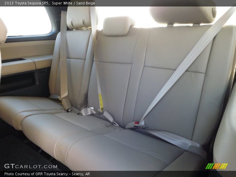 Rear Seat of 2013 Sequoia SR5
