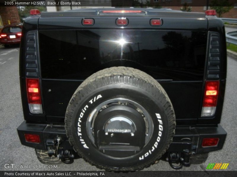 Black / Ebony Black 2005 Hummer H2 SUV