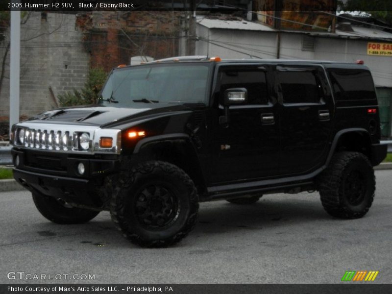 Black / Ebony Black 2005 Hummer H2 SUV