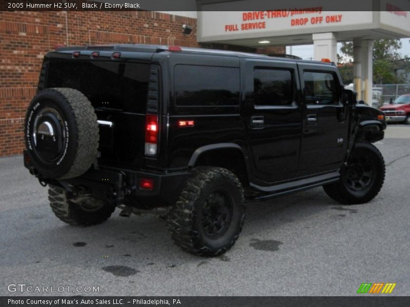Black / Ebony Black 2005 Hummer H2 SUV