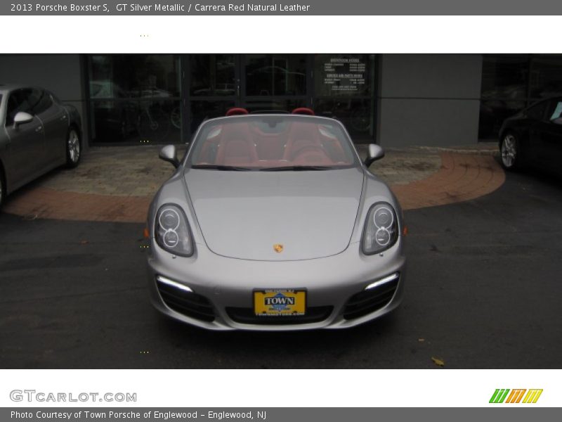 GT Silver Metallic / Carrera Red Natural Leather 2013 Porsche Boxster S