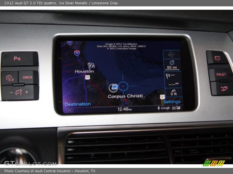 Ice Silver Metallic / Limestone Gray 2012 Audi Q7 3.0 TDI quattro