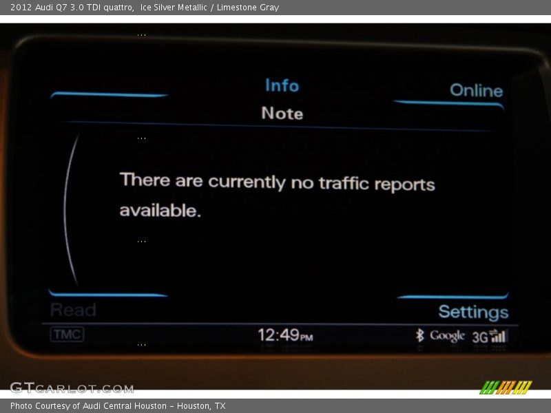 Ice Silver Metallic / Limestone Gray 2012 Audi Q7 3.0 TDI quattro