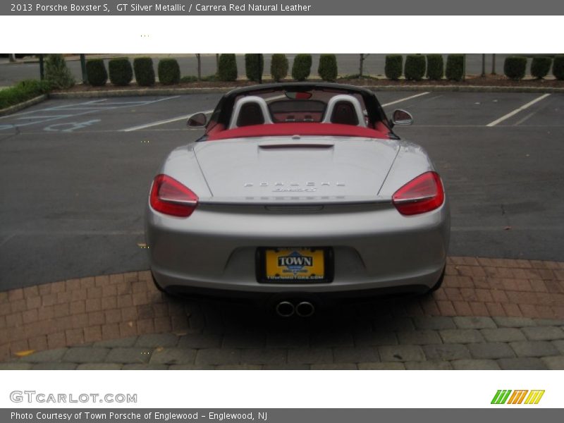 GT Silver Metallic / Carrera Red Natural Leather 2013 Porsche Boxster S