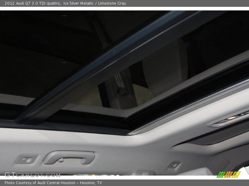 Ice Silver Metallic / Limestone Gray 2012 Audi Q7 3.0 TDI quattro