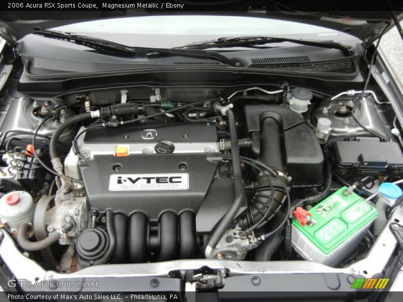  2006 RSX Sports Coupe Engine - 2.0 Liter DOHC 16-Valve i-VTEC 4 Cylinder