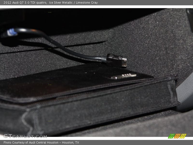 Ice Silver Metallic / Limestone Gray 2012 Audi Q7 3.0 TDI quattro
