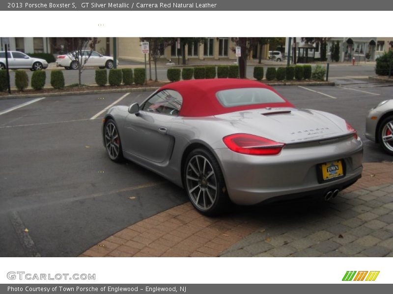 GT Silver Metallic / Carrera Red Natural Leather 2013 Porsche Boxster S