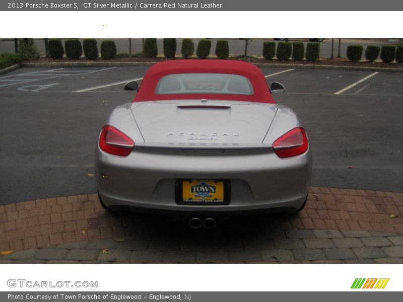 GT Silver Metallic / Carrera Red Natural Leather 2013 Porsche Boxster S