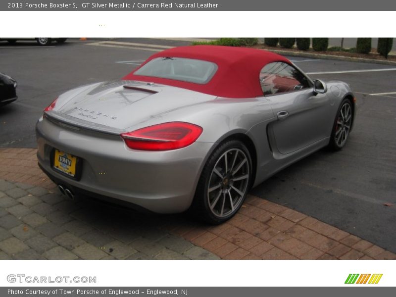 GT Silver Metallic / Carrera Red Natural Leather 2013 Porsche Boxster S