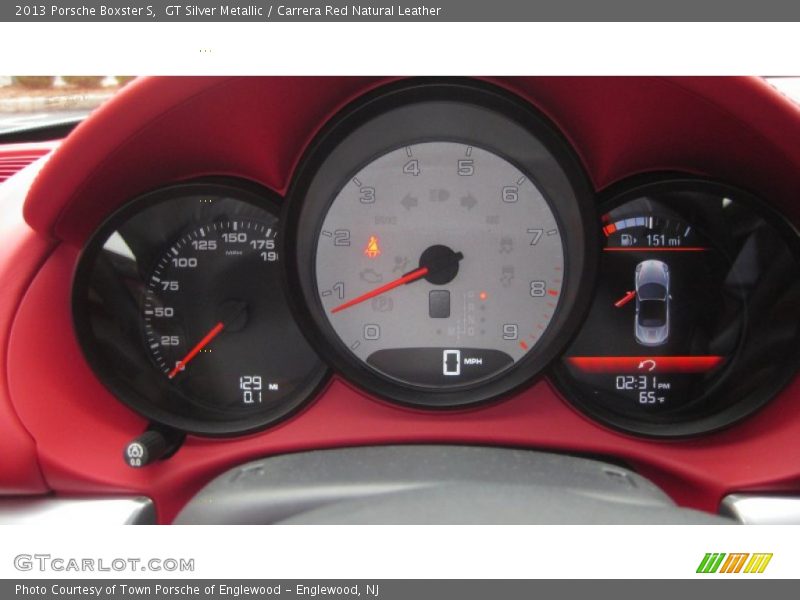  2013 Boxster S S Gauges