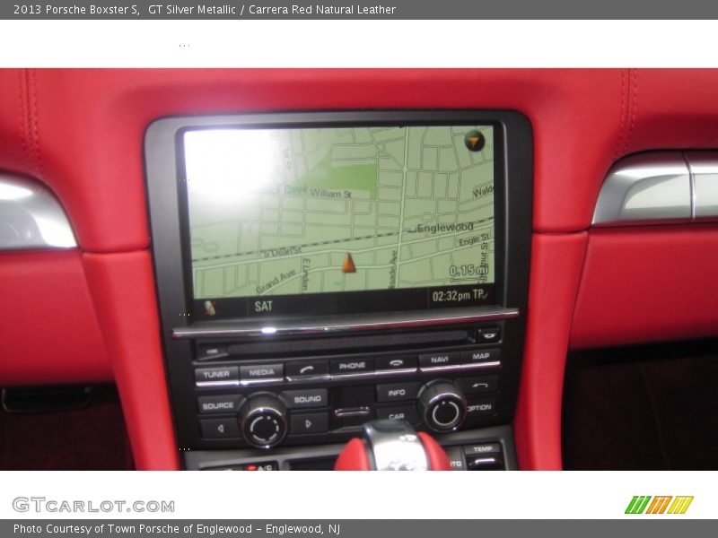 Navigation of 2013 Boxster S