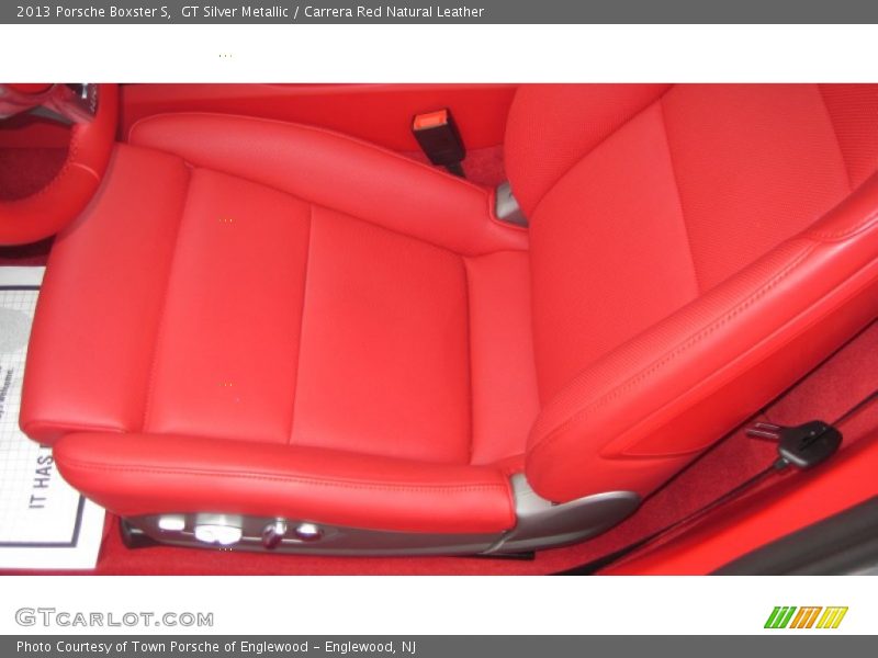Front Seat of 2013 Boxster S