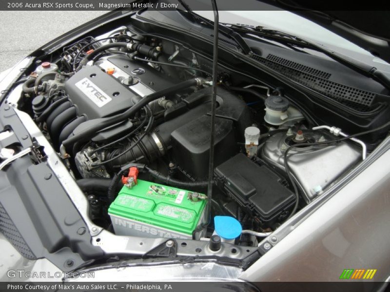  2006 RSX Sports Coupe Engine - 2.0 Liter DOHC 16-Valve i-VTEC 4 Cylinder