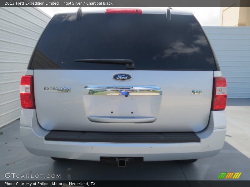 Ingot Silver / Charcoal Black 2013 Ford Expedition Limited