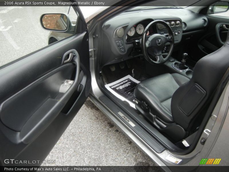 Magnesium Metallic / Ebony 2006 Acura RSX Sports Coupe