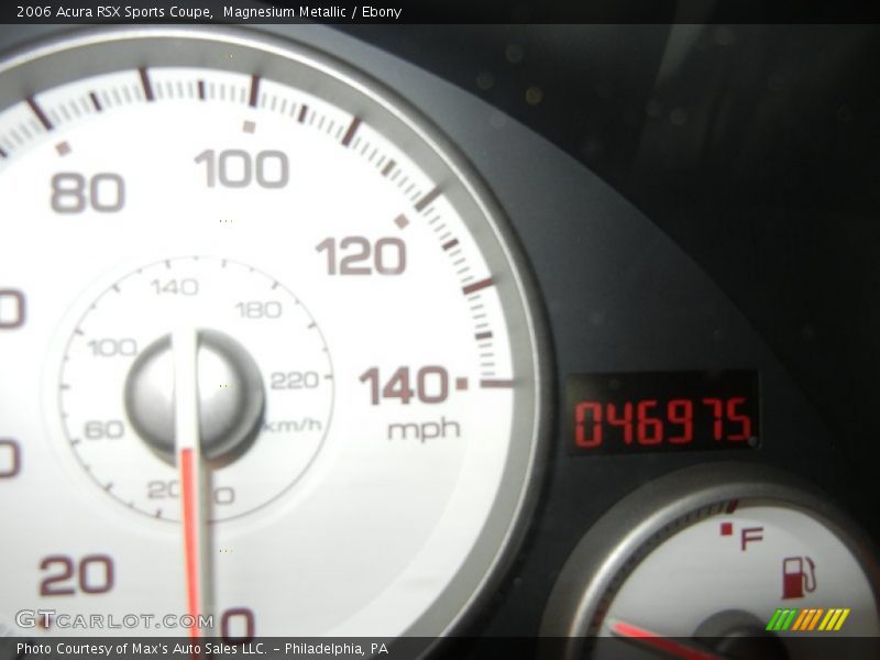 Magnesium Metallic / Ebony 2006 Acura RSX Sports Coupe