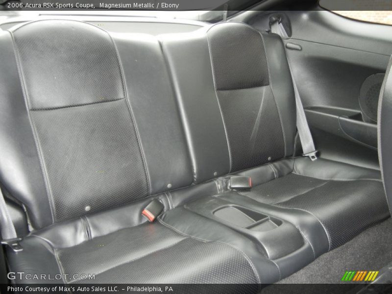 Rear Seat of 2006 RSX Sports Coupe