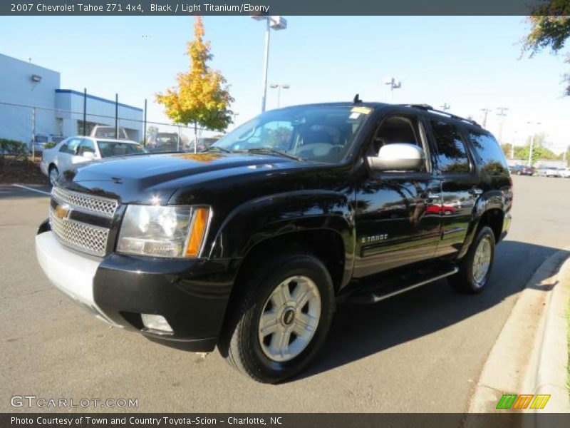 Black / Light Titanium/Ebony 2007 Chevrolet Tahoe Z71 4x4