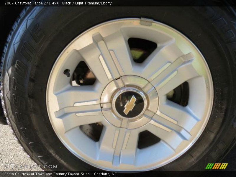 Black / Light Titanium/Ebony 2007 Chevrolet Tahoe Z71 4x4