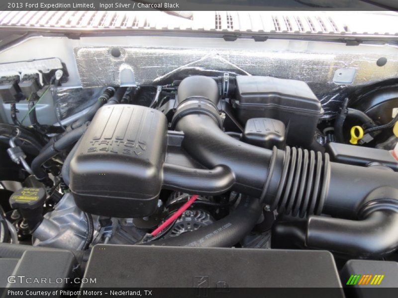 Ingot Silver / Charcoal Black 2013 Ford Expedition Limited