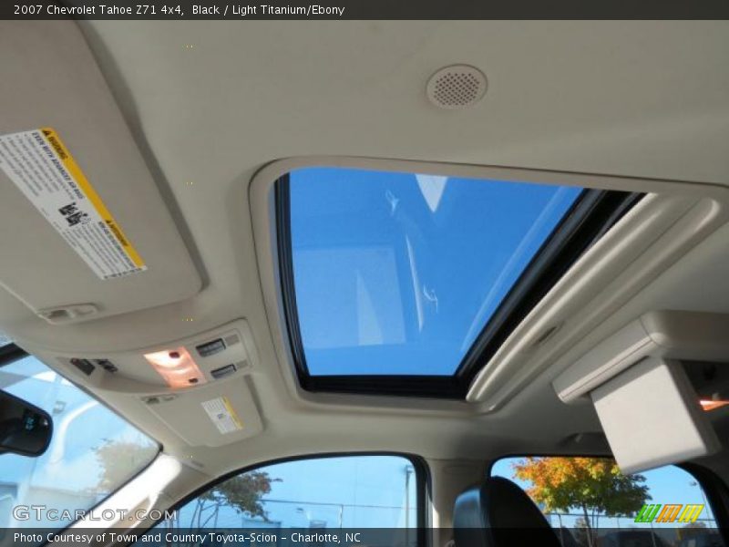 Black / Light Titanium/Ebony 2007 Chevrolet Tahoe Z71 4x4