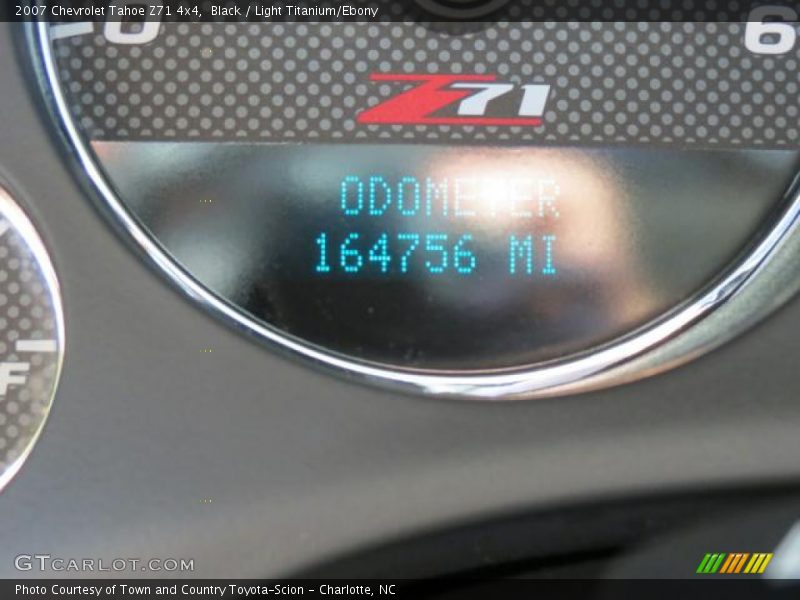 Black / Light Titanium/Ebony 2007 Chevrolet Tahoe Z71 4x4
