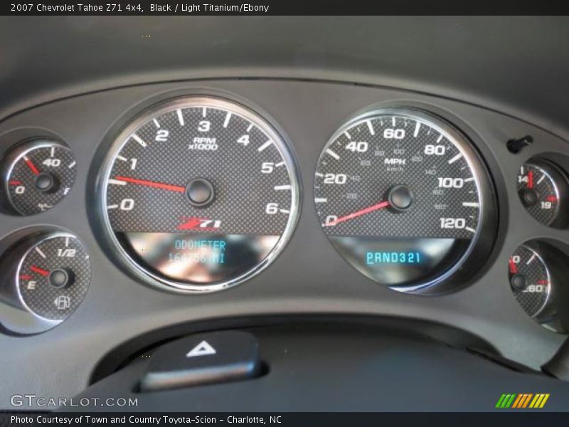 Black / Light Titanium/Ebony 2007 Chevrolet Tahoe Z71 4x4