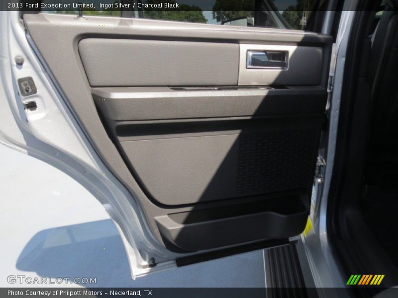 Ingot Silver / Charcoal Black 2013 Ford Expedition Limited