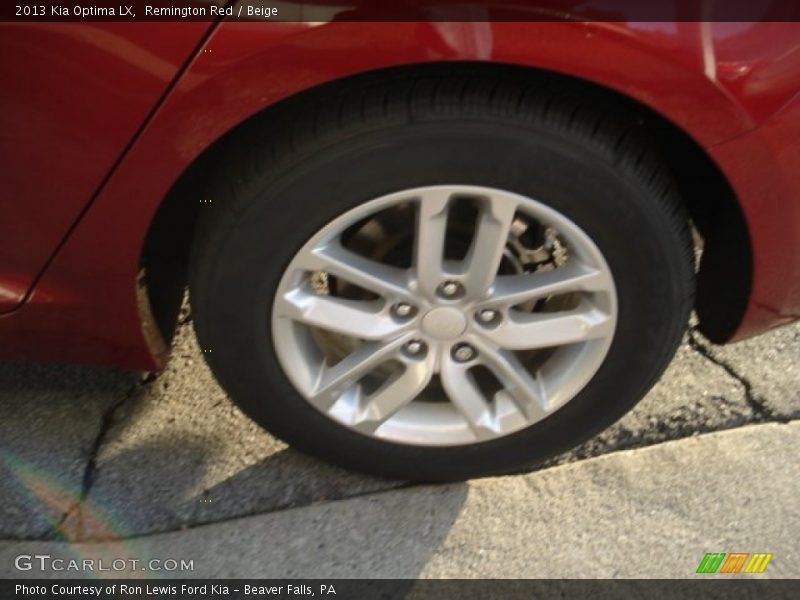 Remington Red / Beige 2013 Kia Optima LX