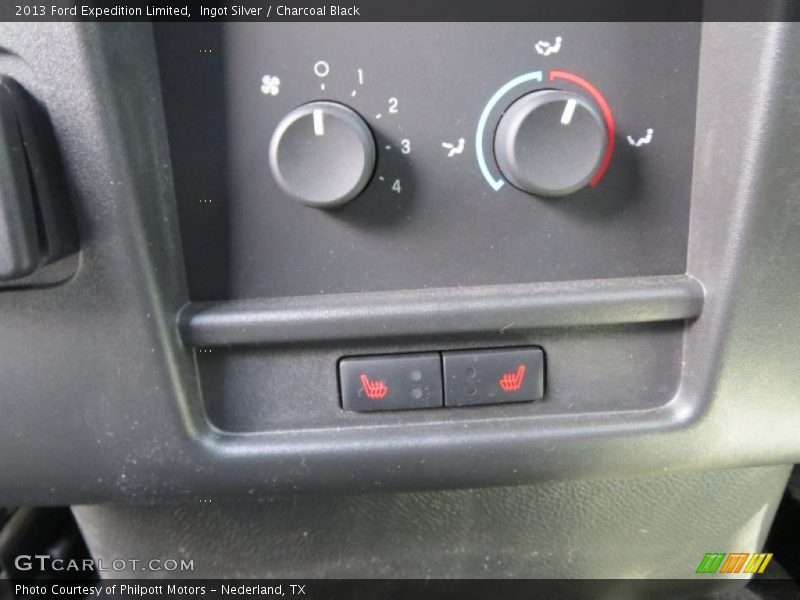 Ingot Silver / Charcoal Black 2013 Ford Expedition Limited