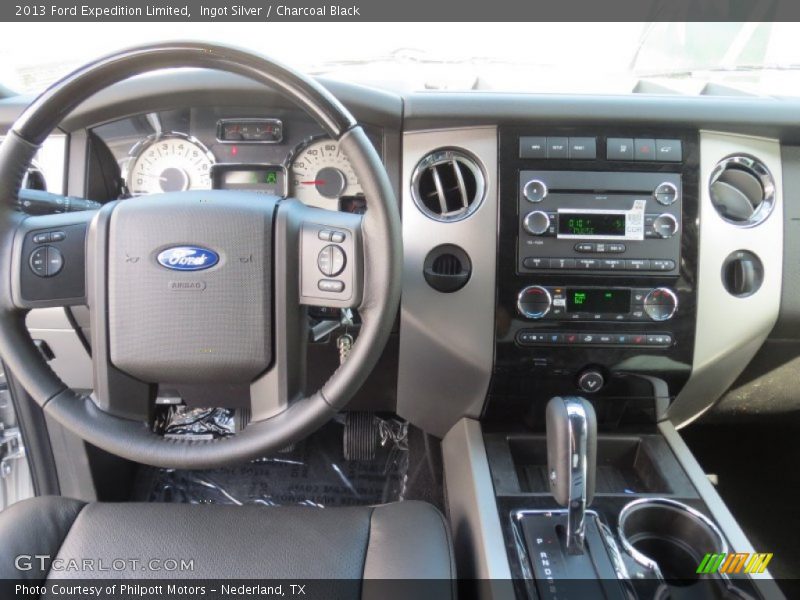 Ingot Silver / Charcoal Black 2013 Ford Expedition Limited