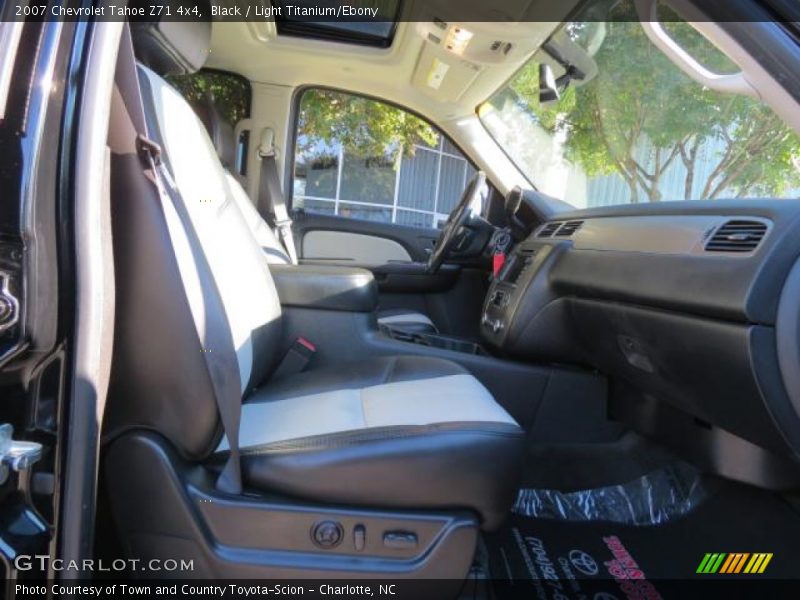 Black / Light Titanium/Ebony 2007 Chevrolet Tahoe Z71 4x4