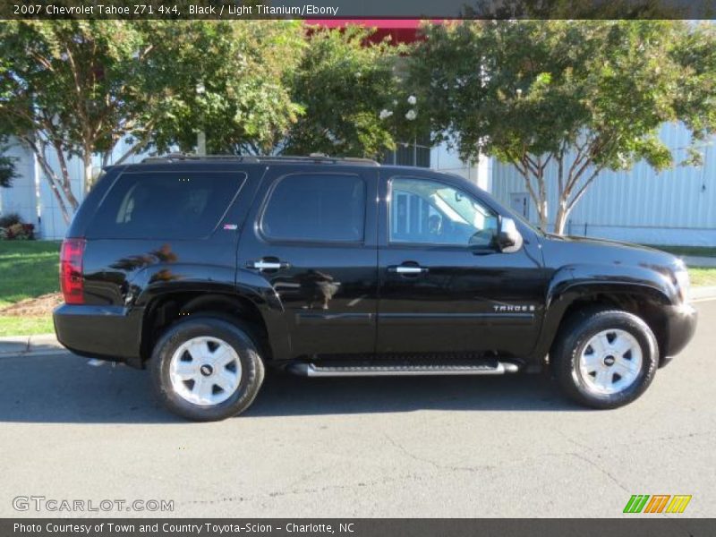 Black / Light Titanium/Ebony 2007 Chevrolet Tahoe Z71 4x4