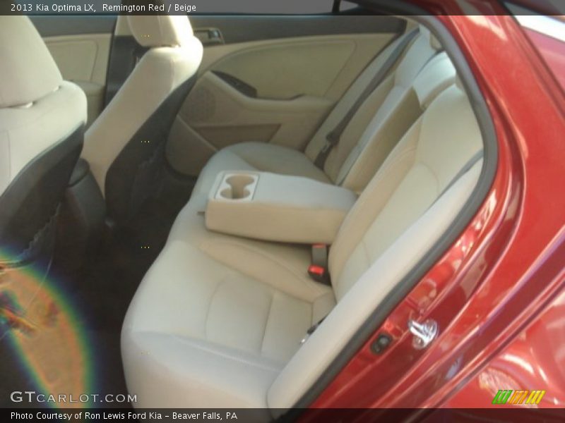 Remington Red / Beige 2013 Kia Optima LX