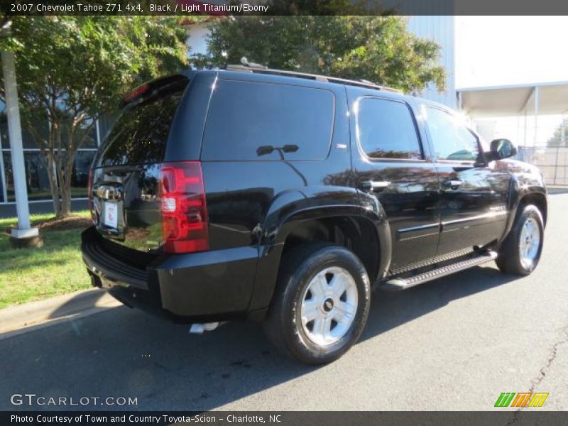 Black / Light Titanium/Ebony 2007 Chevrolet Tahoe Z71 4x4