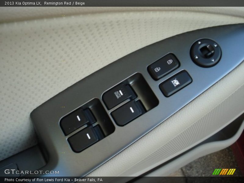 Remington Red / Beige 2013 Kia Optima LX
