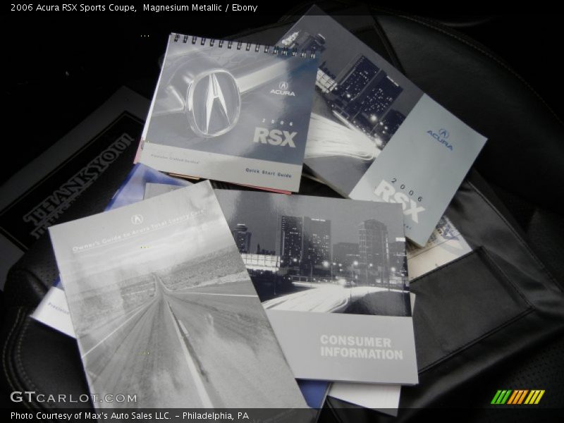Books/Manuals of 2006 RSX Sports Coupe