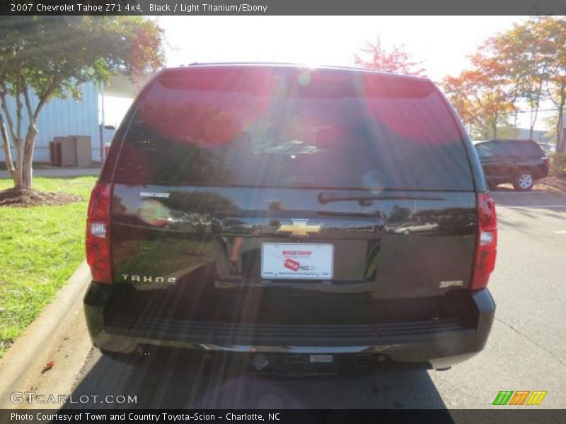 Black / Light Titanium/Ebony 2007 Chevrolet Tahoe Z71 4x4
