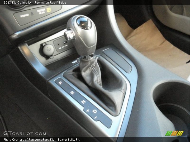 Remington Red / Beige 2013 Kia Optima LX